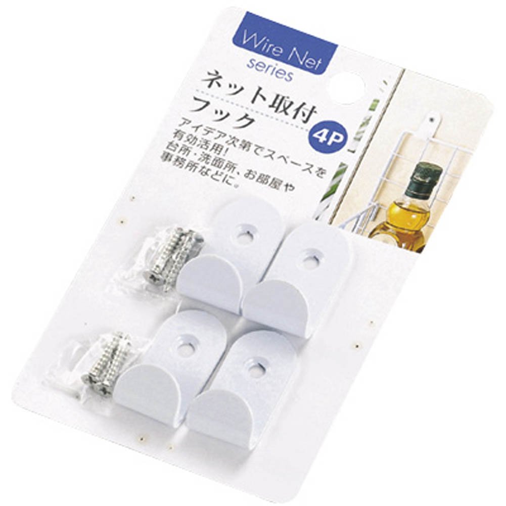 Amazon｜エコー金属 ネット取付フック4P 0636-207｜フック